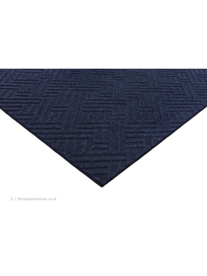 Antibes Blue Linear Rug - 5