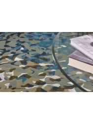 Apidea Bleu Vert Rug - Thumbnail - 3