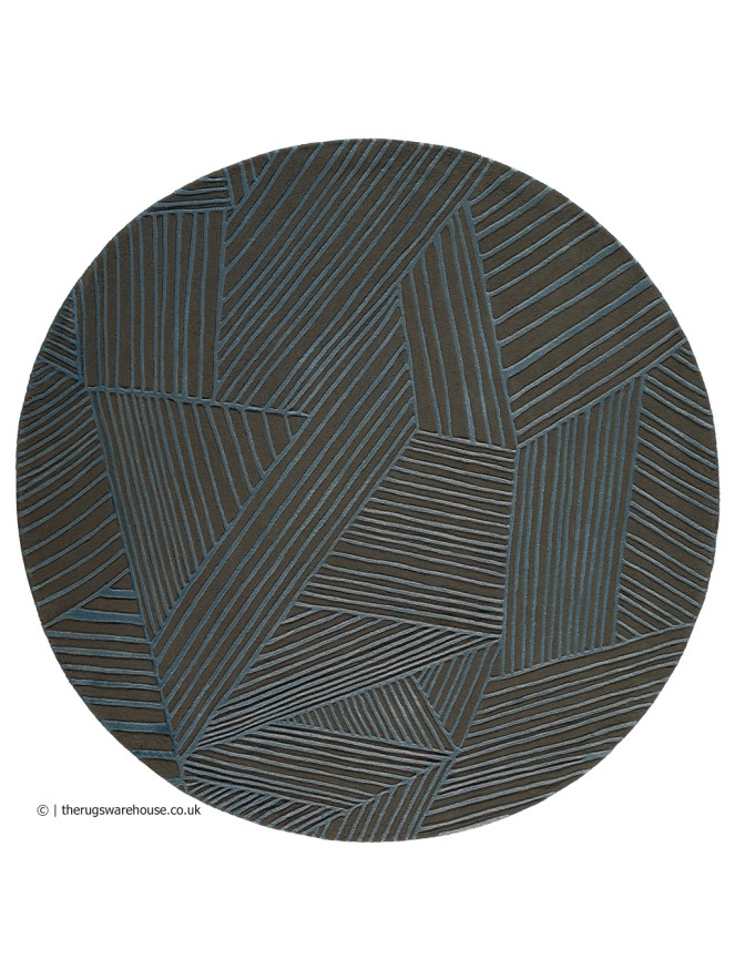 Intreccio Nuit Circle Rug - 4