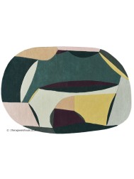 Polia Shape Printemps Rug - Thumbnail - 4