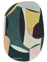 Polia Shape Printemps Rug - Thumbnail - 5