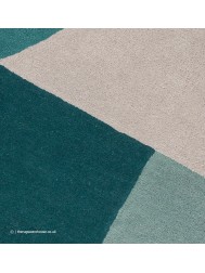 Hexa Bleu Rug - Thumbnail - 3