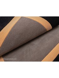 Houston Taupe Black Rug - Thumbnail - 4