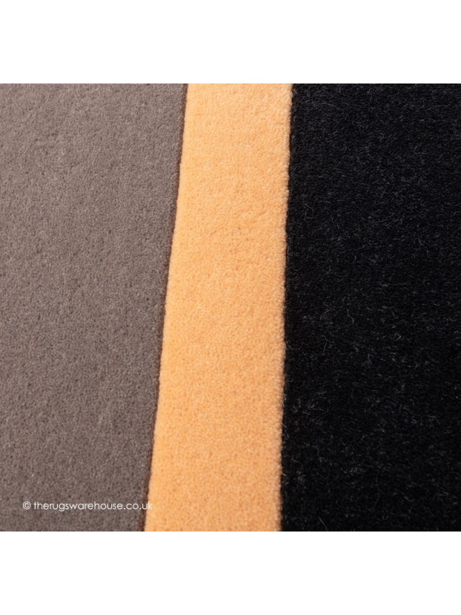 Houston Taupe Black Rug - 6