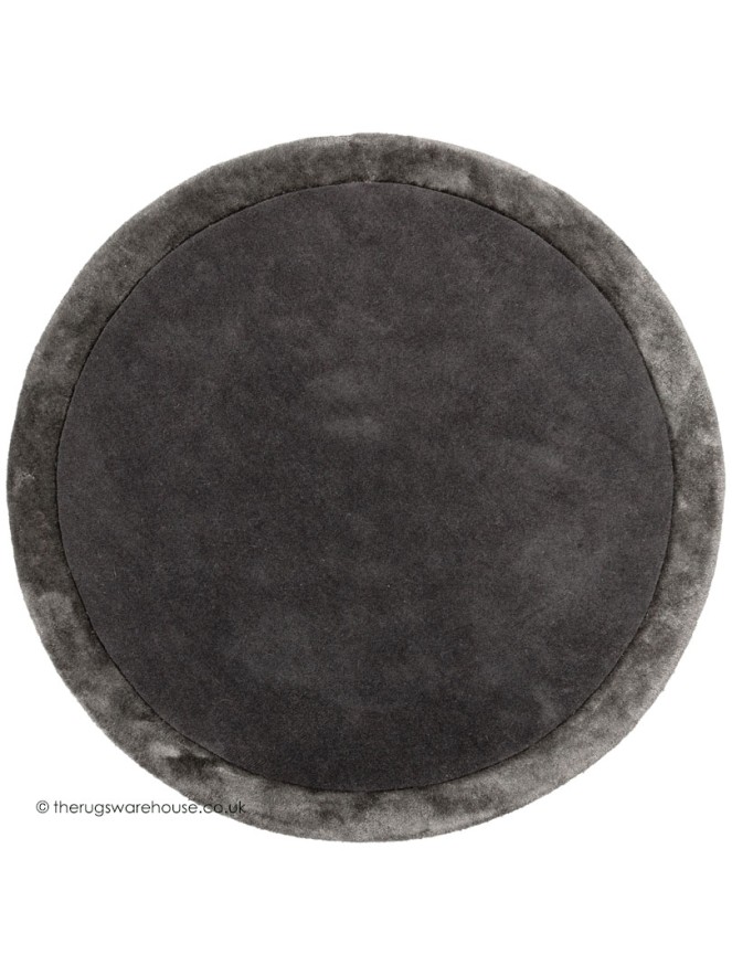 Bogota Grey Circle Rug - 8