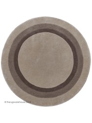 Bratislava Taupe Circle Rug - Thumbnail - 8