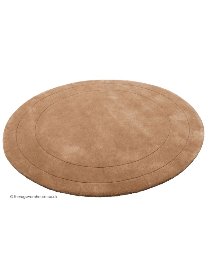 Dhaka Sand Circle Rug - 7