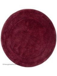 Monza Mulberry Circle Rug - Thumbnail - 8