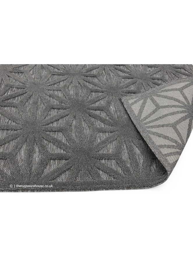 Salta Anthracite Star Rug - 4