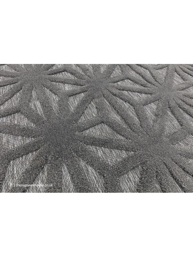 Salta Anthracite Star Rug - 5