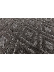 Salta Charcoal Diamond Rug - Thumbnail - 5