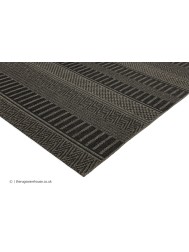 Varanda Black Stripe Rug - Thumbnail - 4