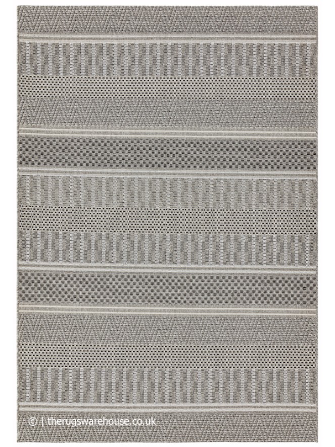 Varanda Natural Stripe Rug - 7