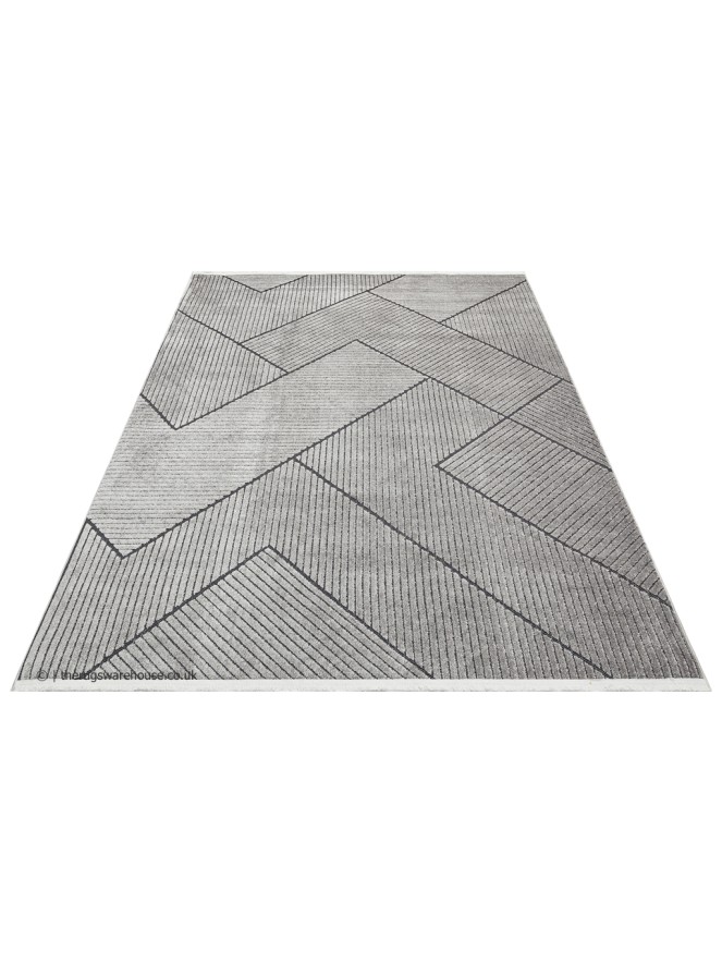 Jazz Grey Black Rug - 6