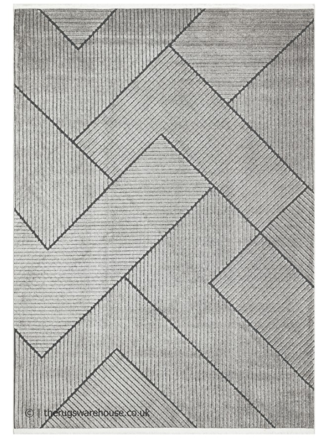 Jazz Grey Black Rug - 7