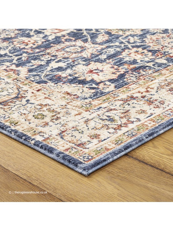 Haidar Blue Rug - 5