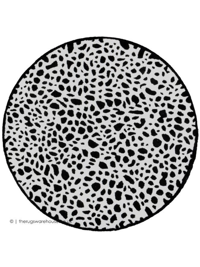 Dalmatian Circle Rug - 9