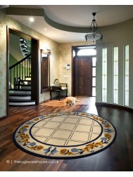 Classic Villa Circle Rug - Thumbnail - 2