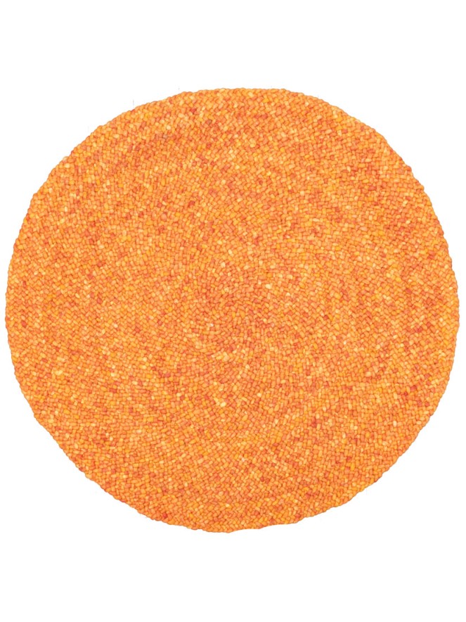 Mauritius Orange Rug - 8