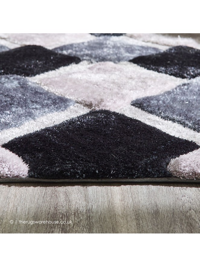 Geo Dimensions Grey Rug - 3