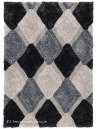 Geo Dimensions Grey Rug - Thumbnail - 5