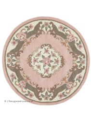 Shensi Pink Circle Rug - Thumbnail - 5