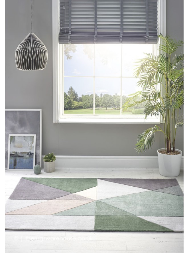 Trio Green Rug - 2