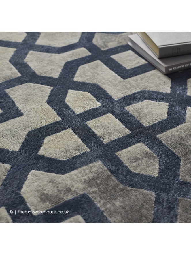 Avanti Blue Grey Rug - 4