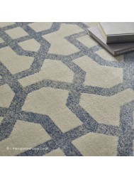 Avanti Ivory Blue Rug - Thumbnail - 4