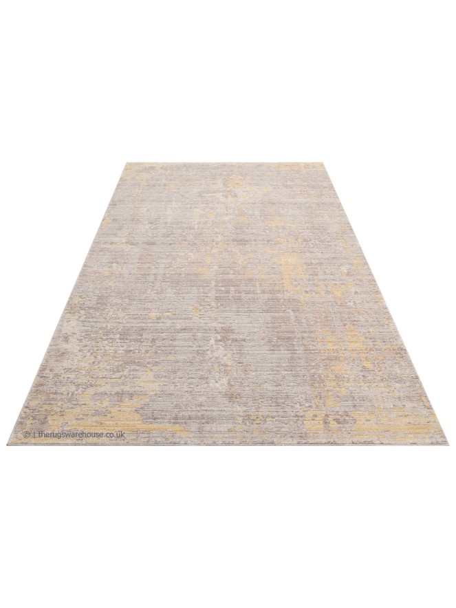 Essence Grey Yellow Rug - 7