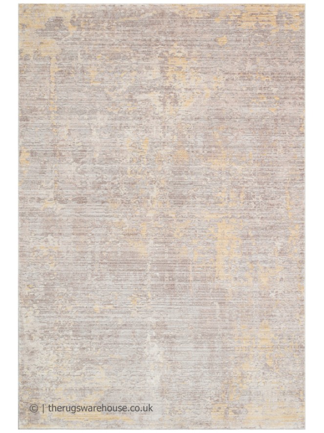 Essence Grey Yellow Rug - 8