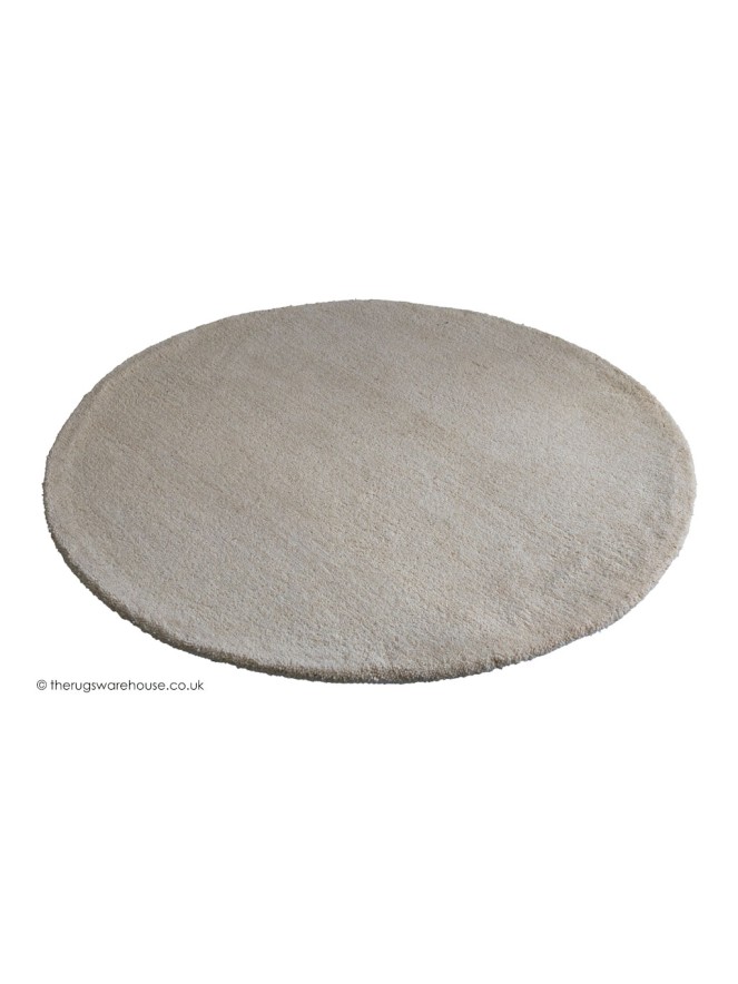 Serafin Beige Circle Rug - 7