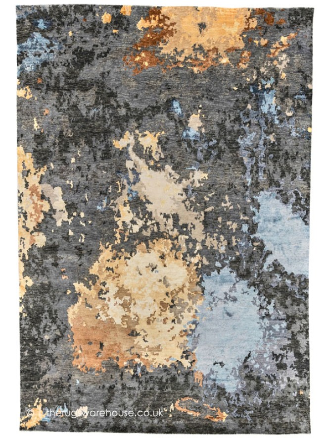 Elite Grey Gold Rug - 9