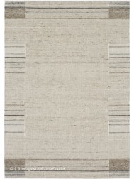 Cubis Ivory Grey Rug - Thumbnail - 5