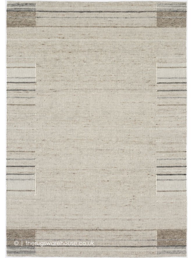 Cubis Ivory Grey Rug - 5