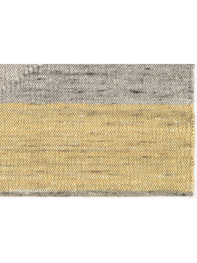 Edgy Grey Yellow Rug - 3