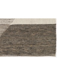 Edgy Grey Cream Rug - Thumbnail - 3