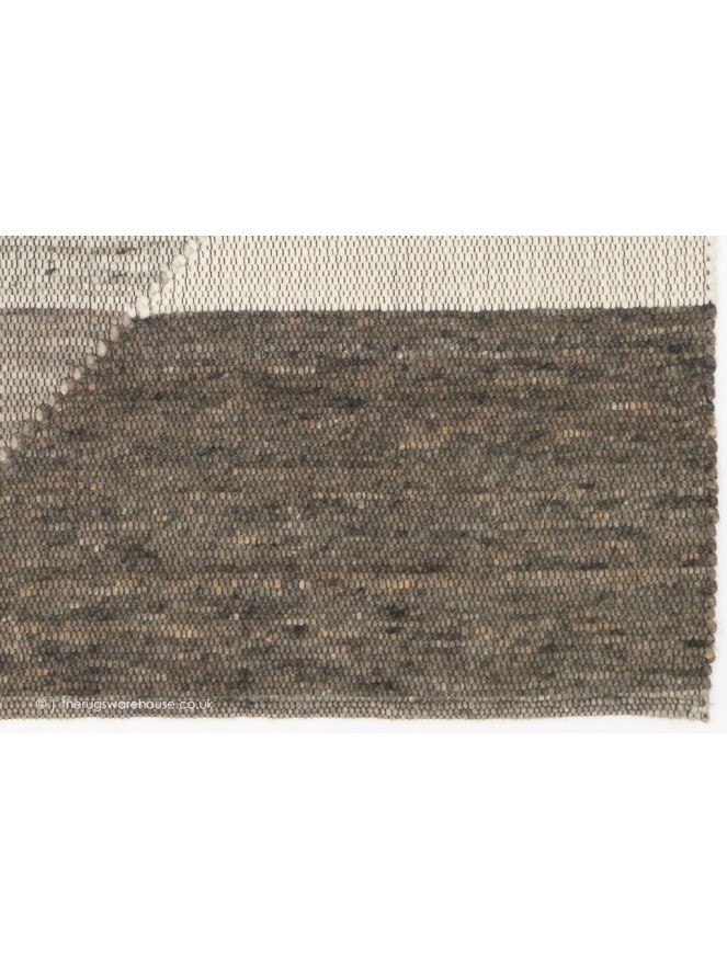 Edgy Grey Cream Rug - 3