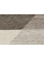 Edgy Grey Cream Rug - Thumbnail - 5