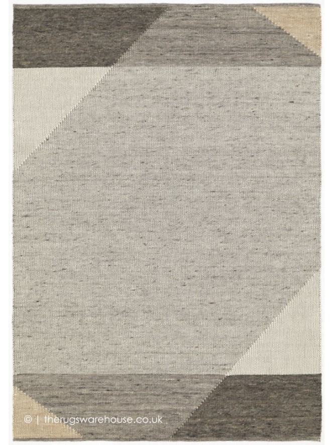 Edgy Grey Cream Rug - 6