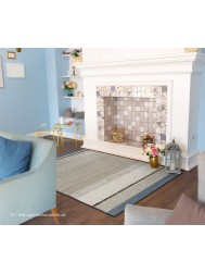 Agora Grey Blue Rug - Thumbnail - 2