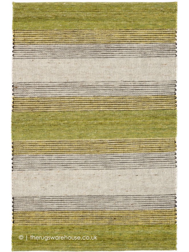 Tiko Stripes Green Rug - 5