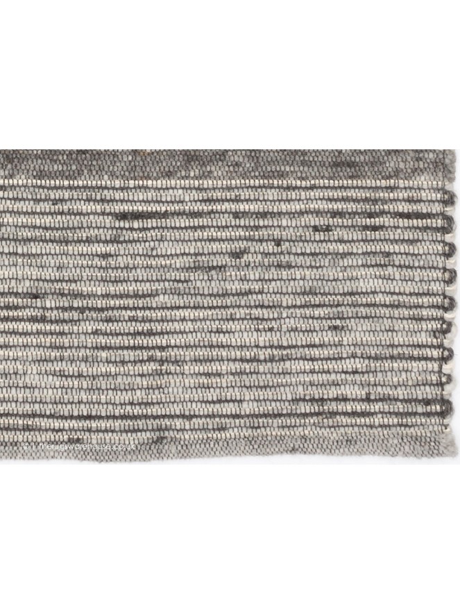 Tiko Blocks Grey Orange Rug - 3