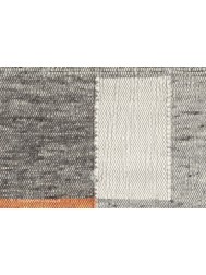 Tiko Blocks Grey Orange Rug - Thumbnail - 5