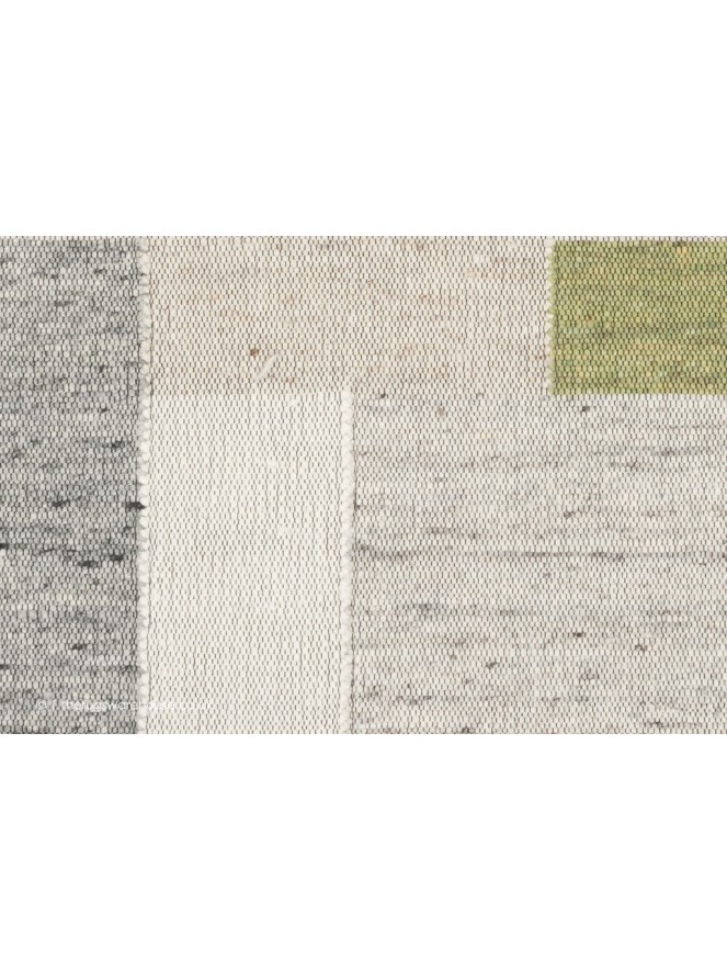 Tiko Blocks Grey Green Rug - 4