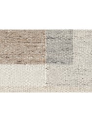 Tiko Blocks Ivory Beige Rug - Thumbnail - 5