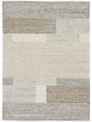 Tiko Blocks Ivory Beige Rug - Thumbnail - 6