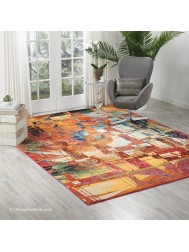 Celestial Abstract Rug - Thumbnail - 2