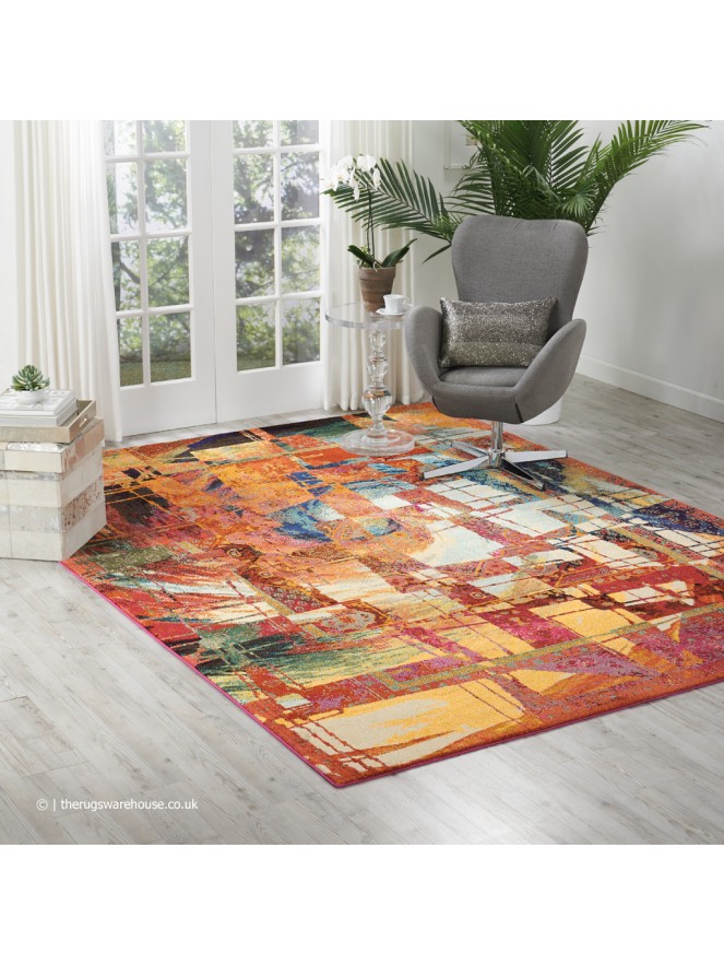 Celestial Abstract Rug - 2