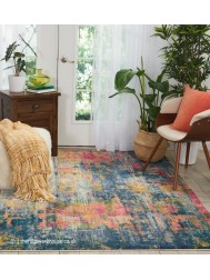 Celestial Blue Multi Rug - Thumbnail - 2